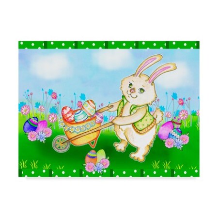Trademark Fine Art Valarie Wade 'Wheelbarrow' Canvas Art, 18x24 ALI33458-C1824GG